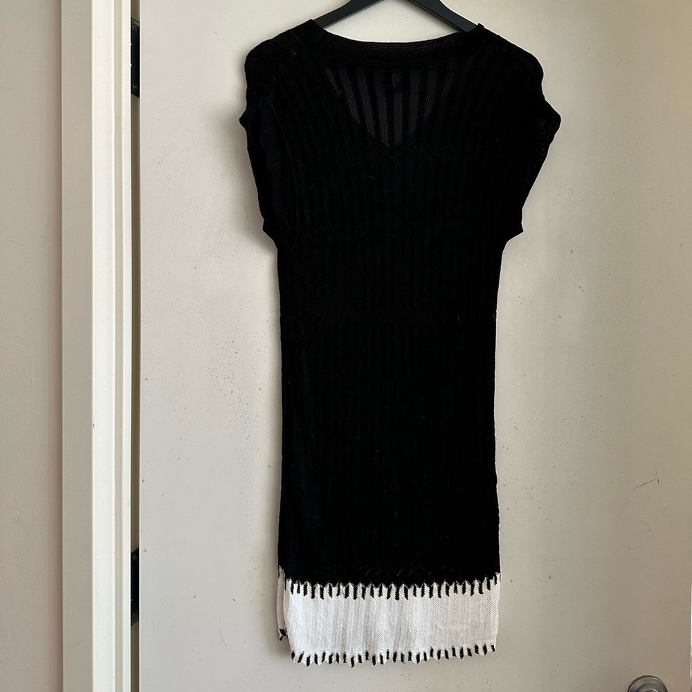 Missoni Black Knit Mini Dress - Picture 2 of 5